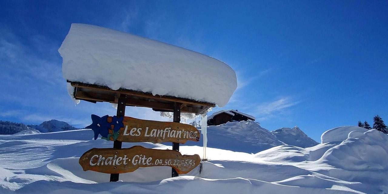 Gite Les Lanfiannes Thorens-Glieres ภายนอก รูปภาพ