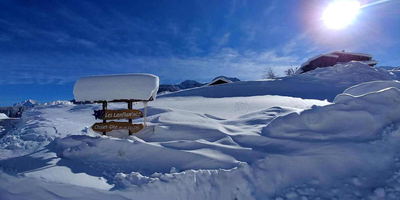 Gite Les Lanfiannes Thorens-Glieres ภายนอก รูปภาพ